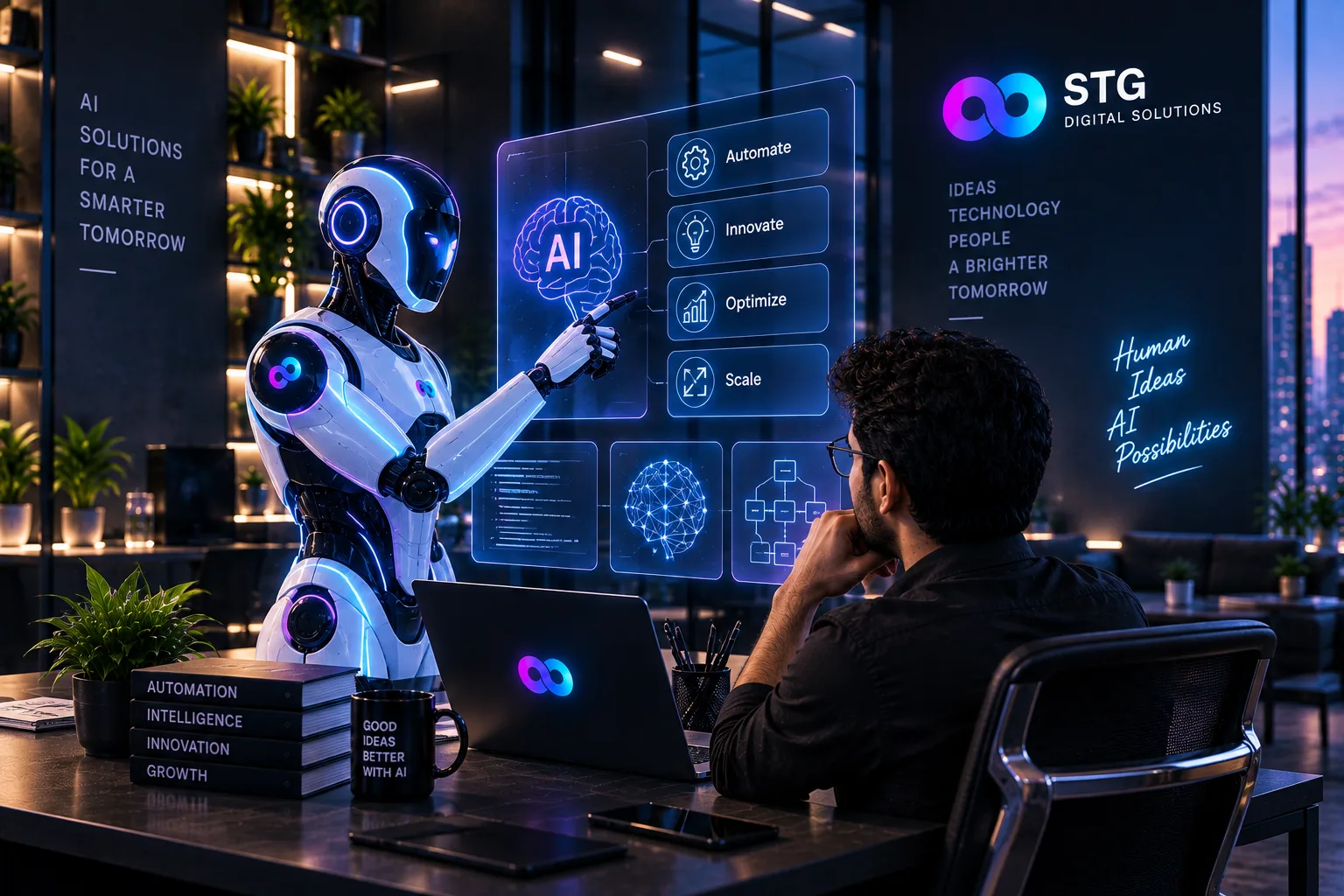 AI automation in action at STG Digital Solutions