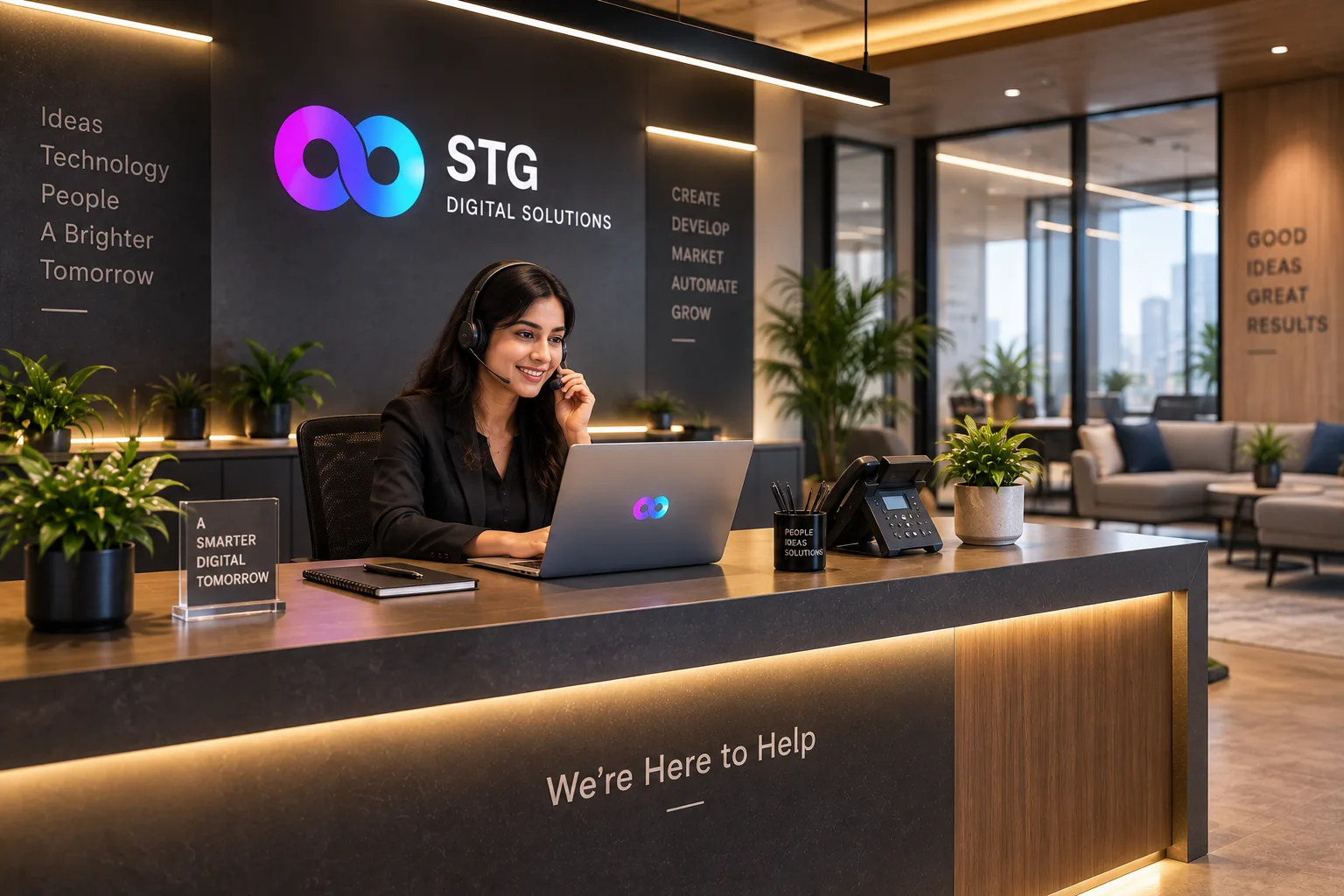 We're here to help — STG Digital Solutions