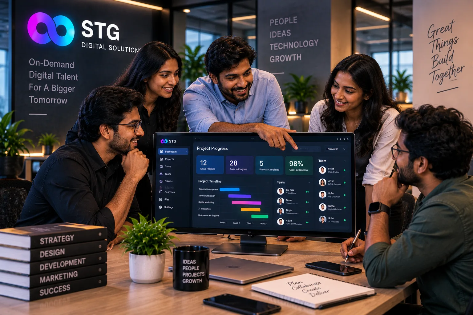 Digital Workforce — on-demand digital talent at STG