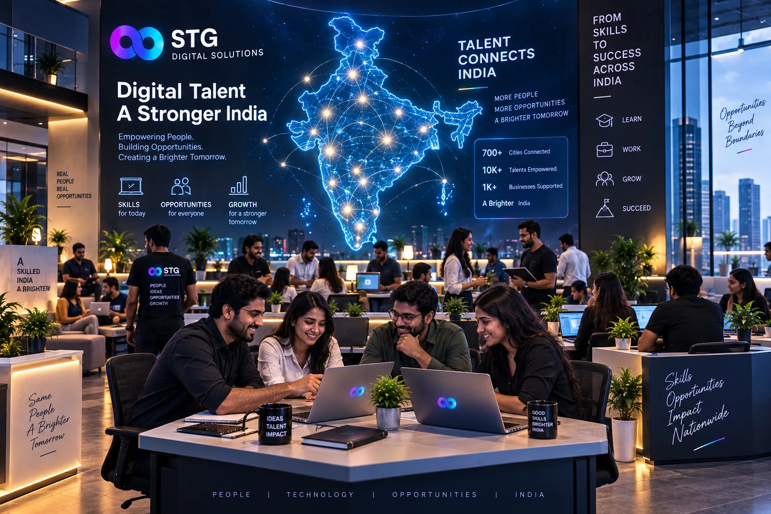 Digital Talent, A Stronger India — STG National Impact